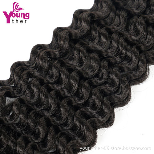 Jerry Curly Deep Weave Hair Extension Deep Wave Curly Hair Bundles Weave Hair Tresemme Make Waves Synthetic